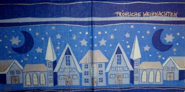 150 Winter Landscape - 3-ply (blue)